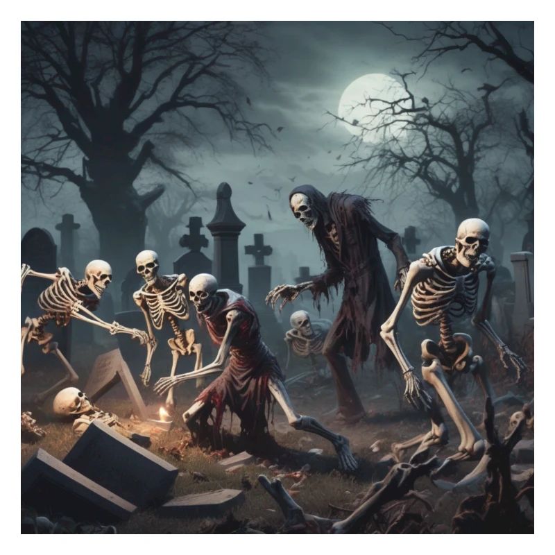 Skellet Friedhof