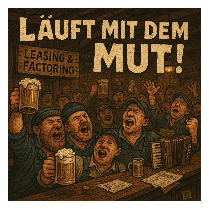 Leasing und Factoring läuft mit dem Mut!