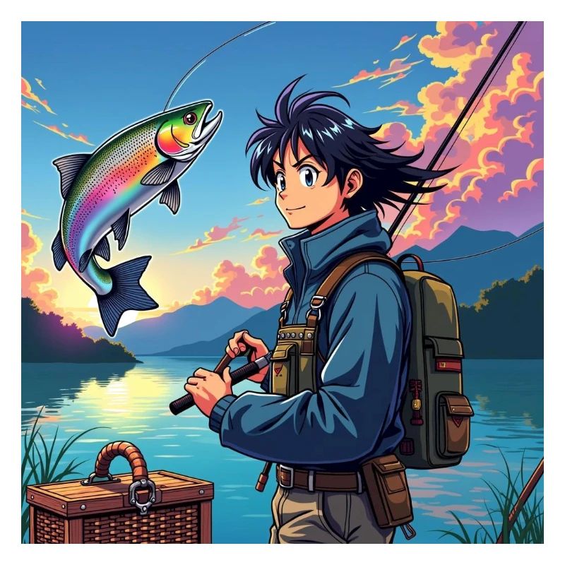 Fischertraum: Sonnenuntergangs-Abenteuer