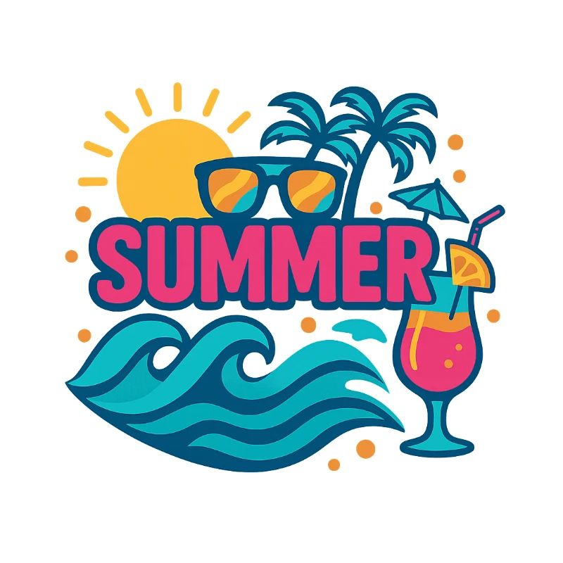 Sommerdesign, T-Shirt