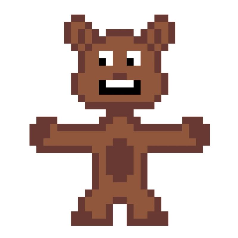 Bär (Pixelart)