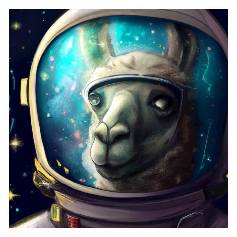 Lama Astronaut