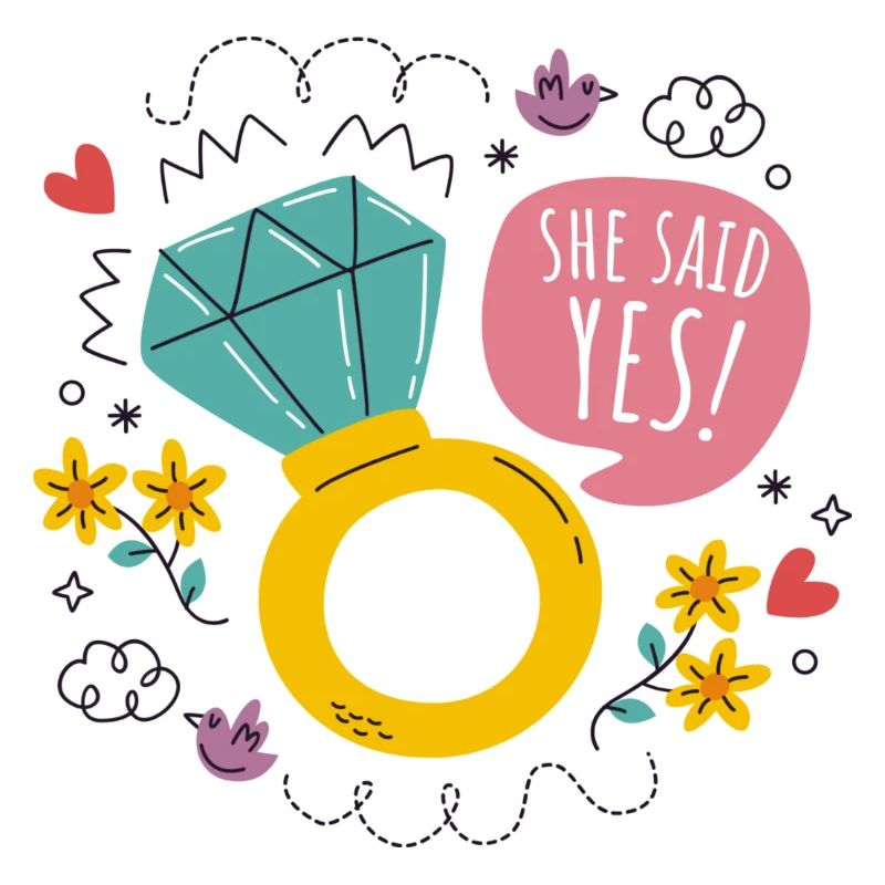 She said yes