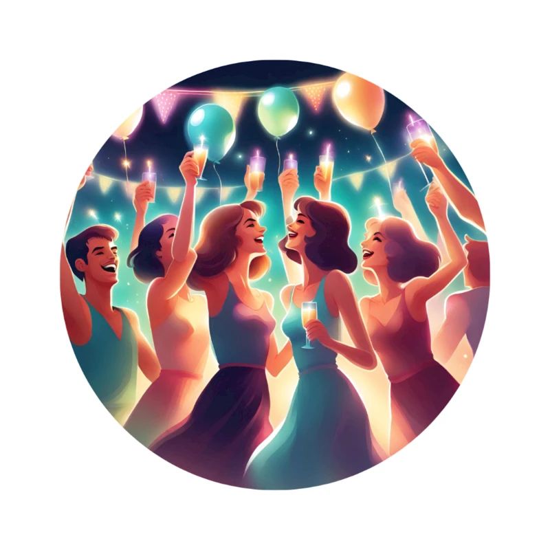 Glamorous celebration