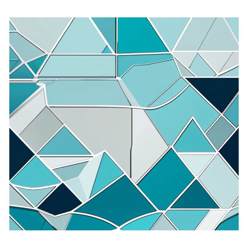 Geometrische Eiskristalle