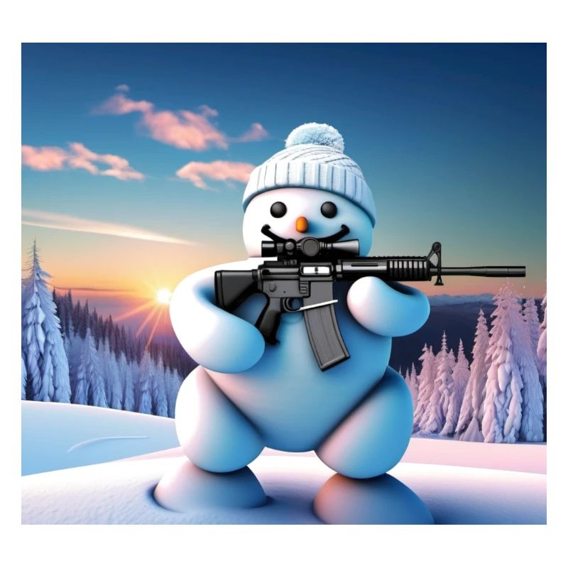 Gangster Schneemann