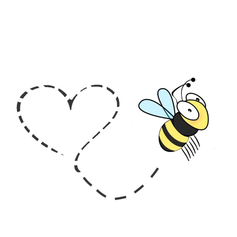 Biene Herz