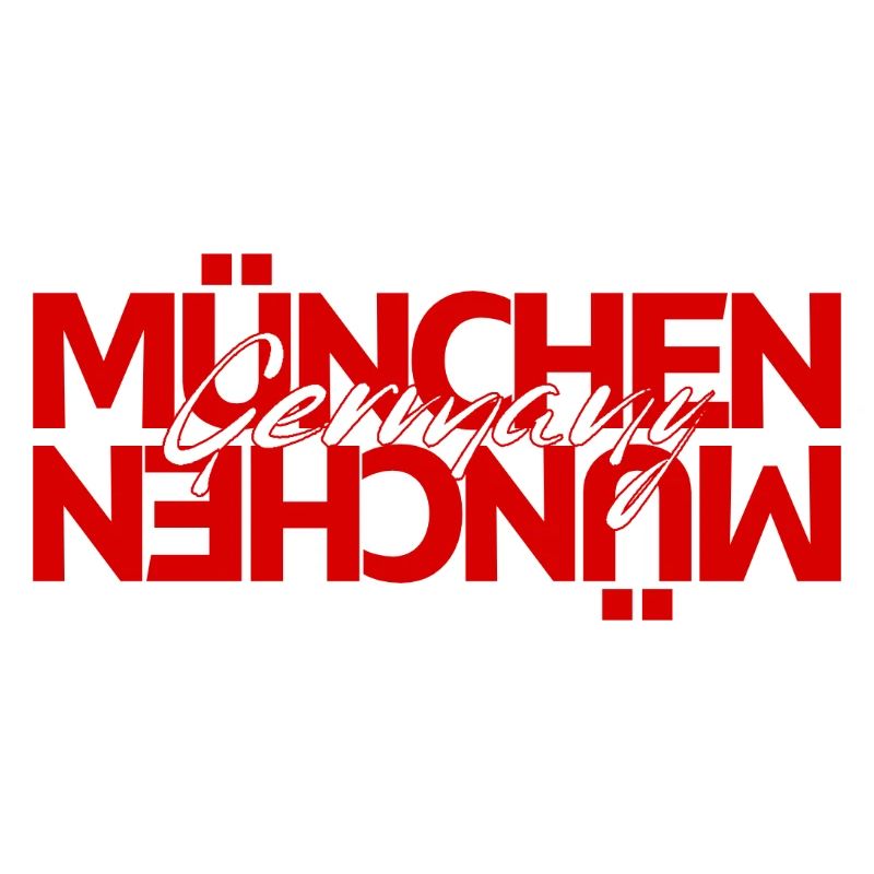 München Germany Script Overlay