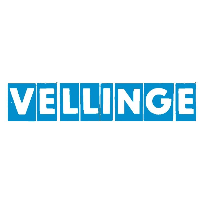 Vellinge – Blaues Textdesign