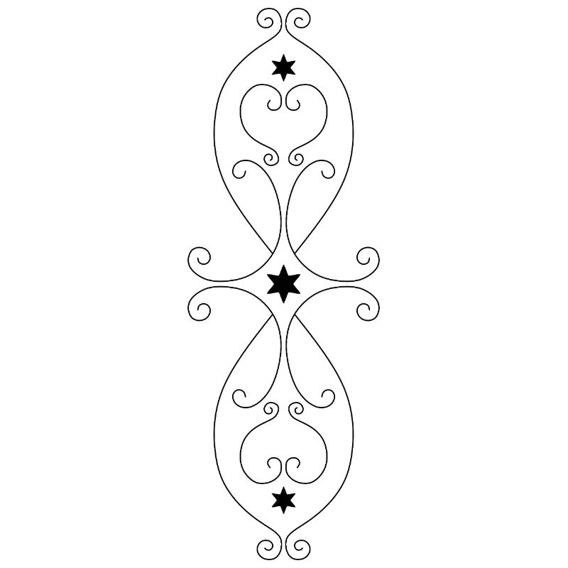 Symmetrical Star Pattern