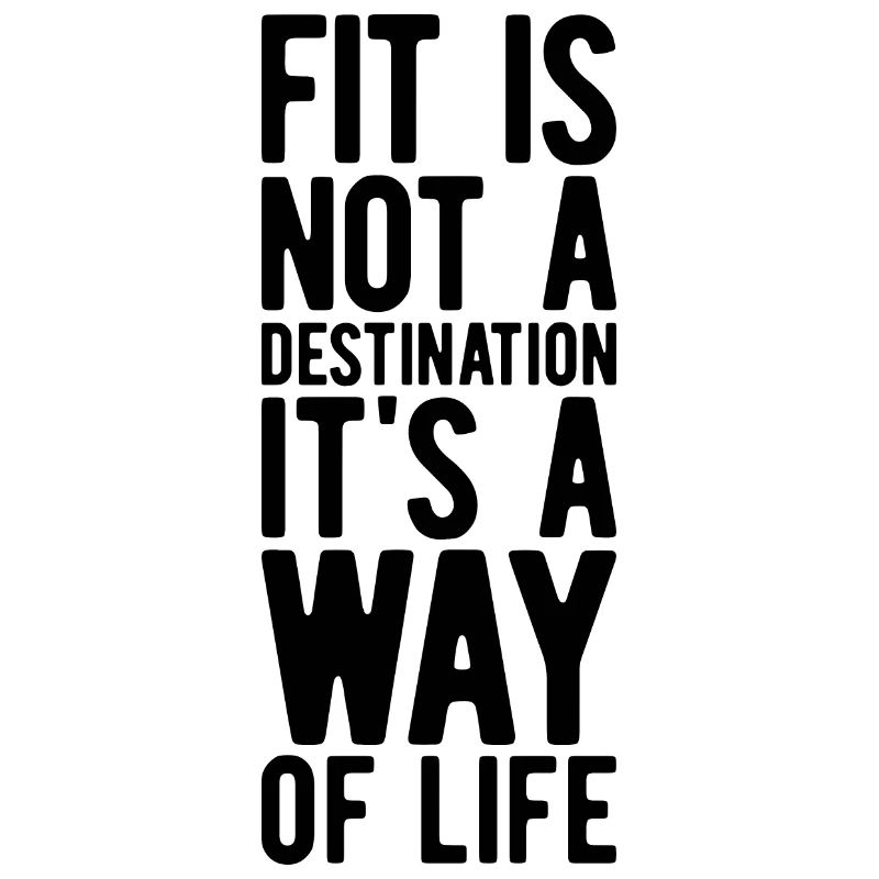 Fitness Spruch