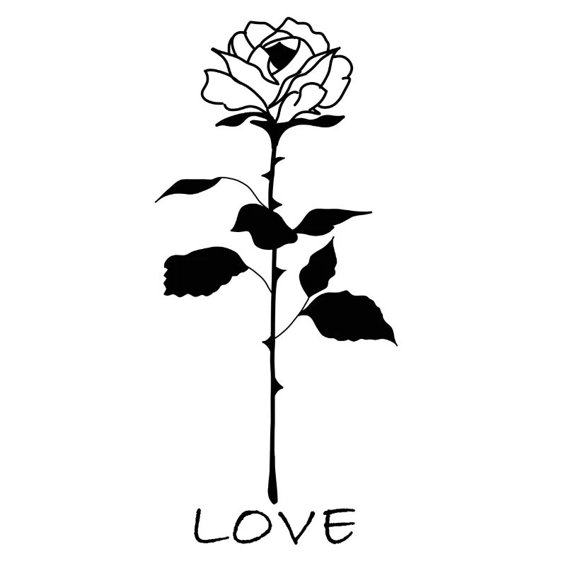 Love Liebe Rose