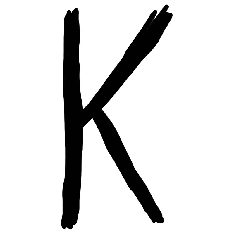 Buchstaben K