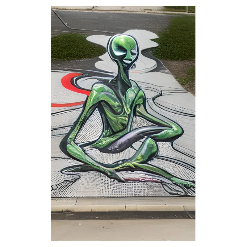 Alien Yogateacher