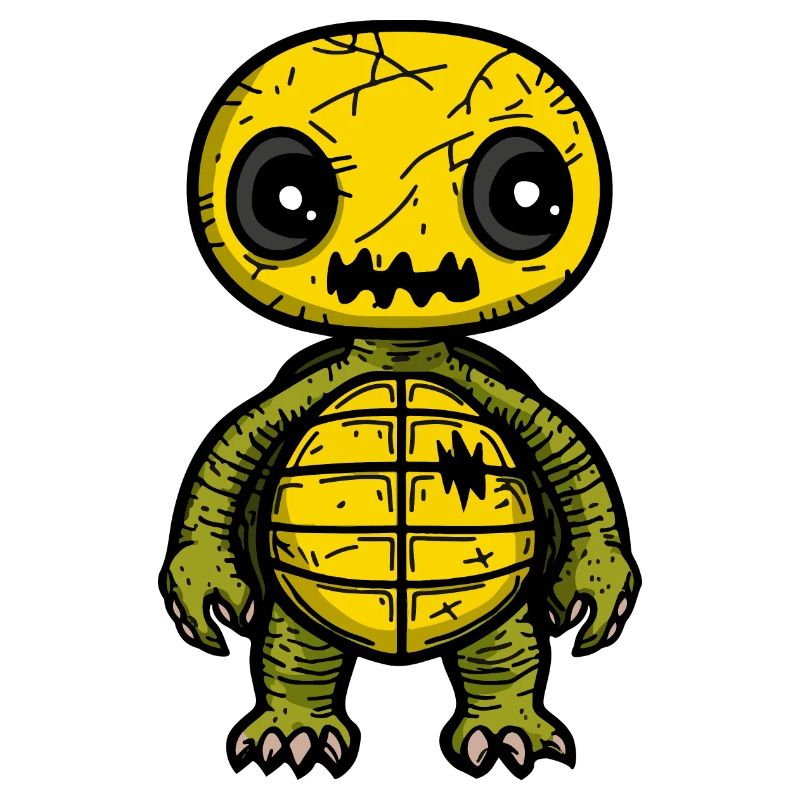 Schildkröte Halloween Tier
