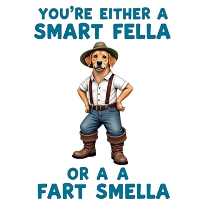 Du bist entweder ein schlauer Kerl oder ein Furzgeruch