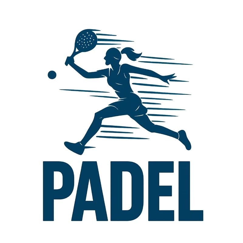 Padel Sprinter Silhouette