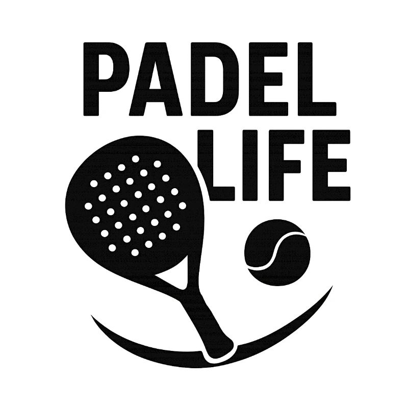 Padel Life Silhouette