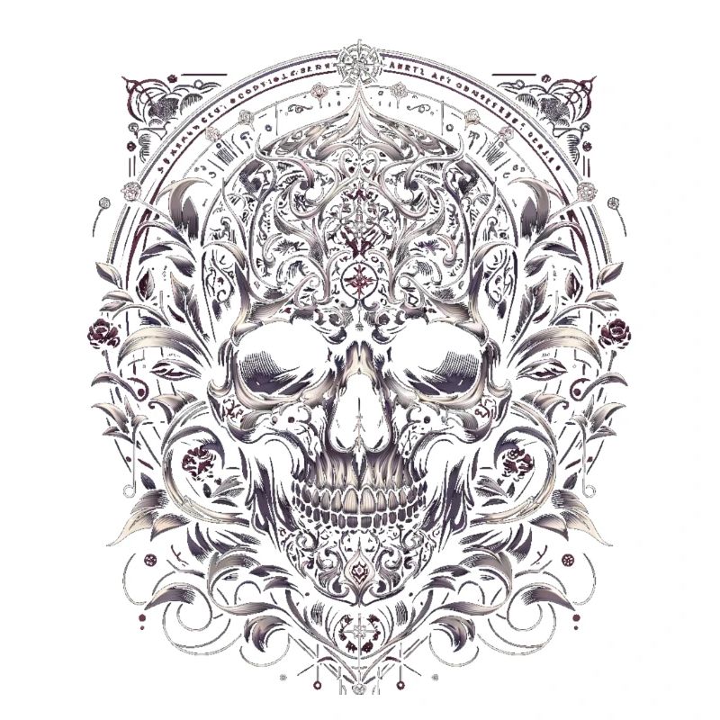 Barocker Totenkopf Majestät