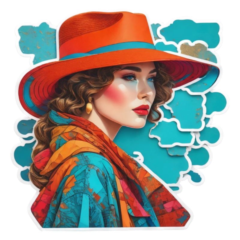 Lady with head