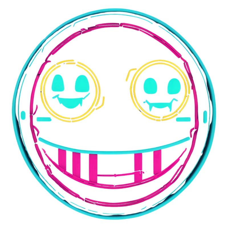 Neon smile