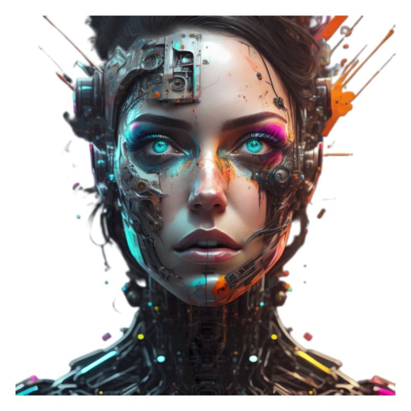 Roboter Frau