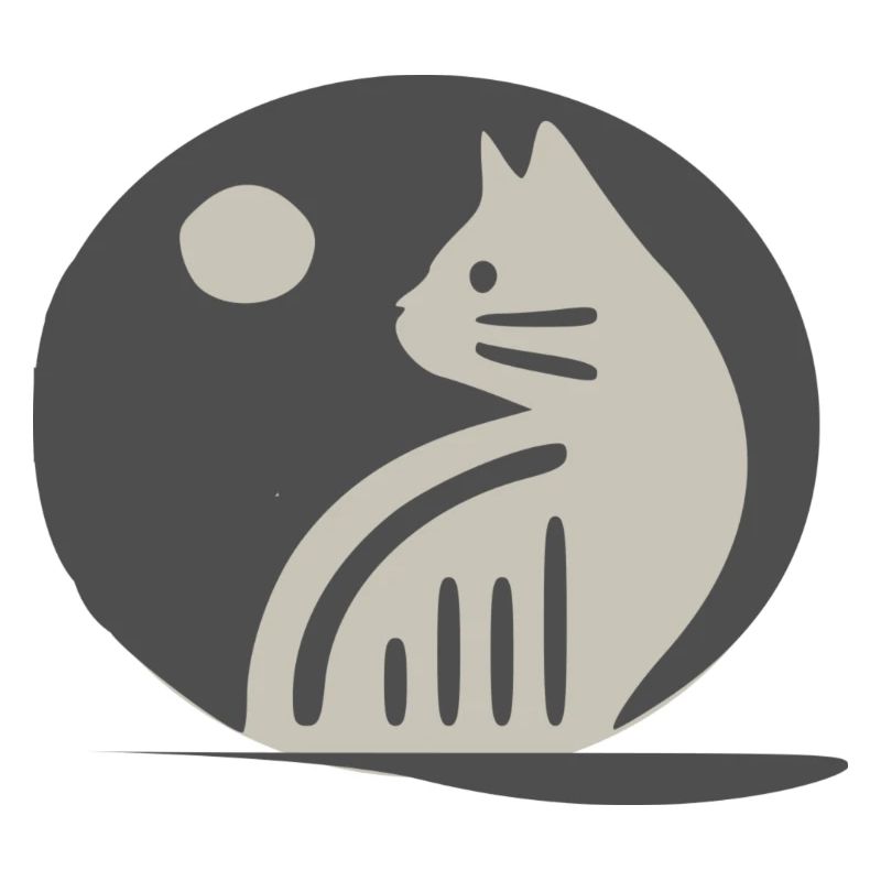 Silhouette de chat