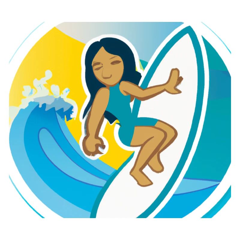 Fun Surf Aufkleber