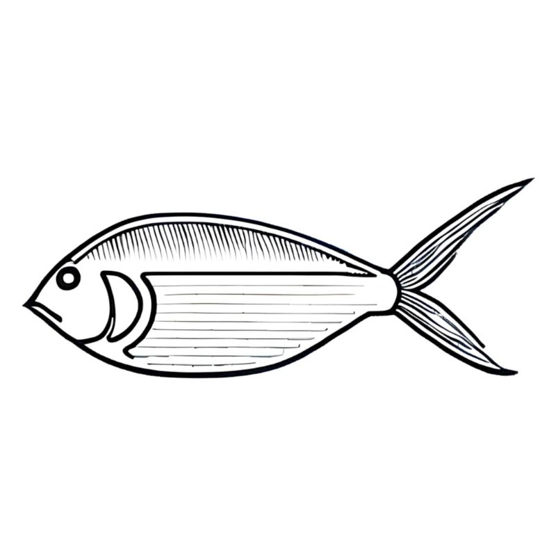 Eleganter Fisch Meeresbewohnner