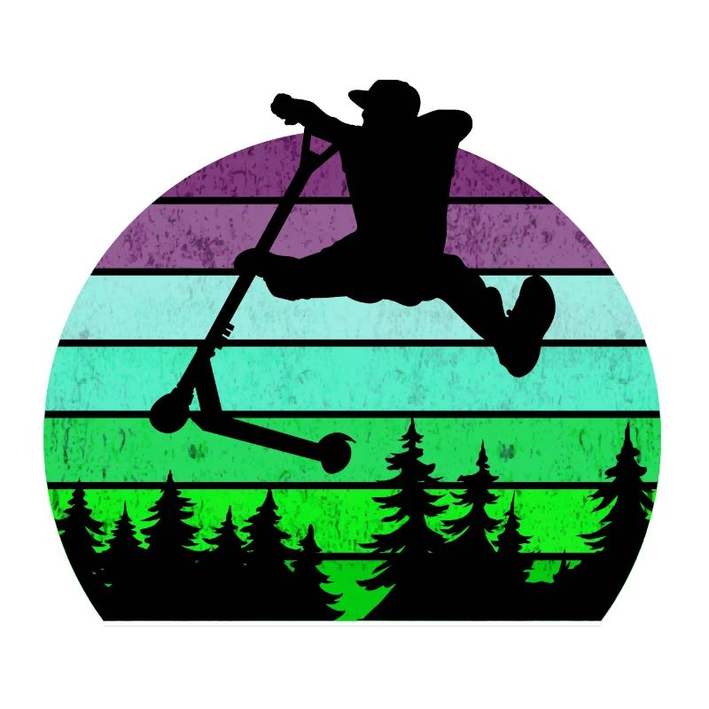 Escooter Scooter Stunt
