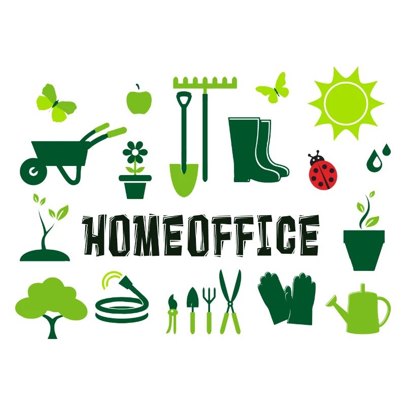 homeoffice im Garten