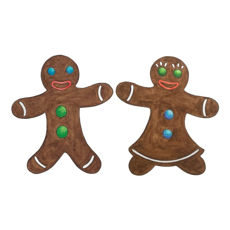 Lebkuchenpaar hetero