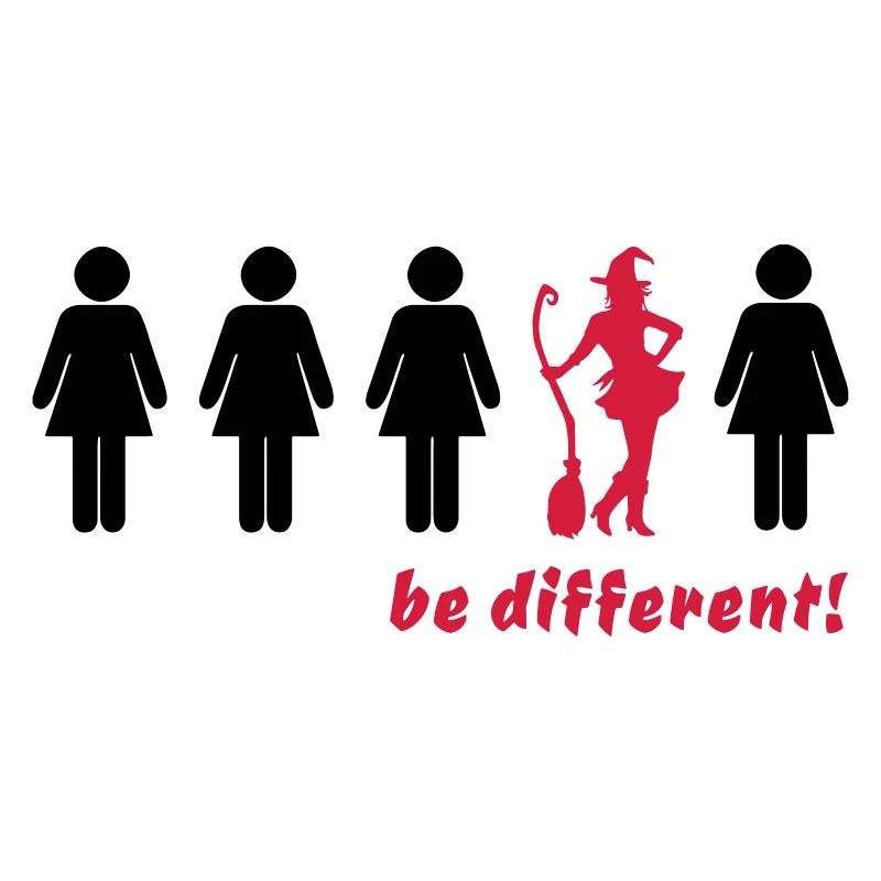 be different! - sei anders (Hexe)