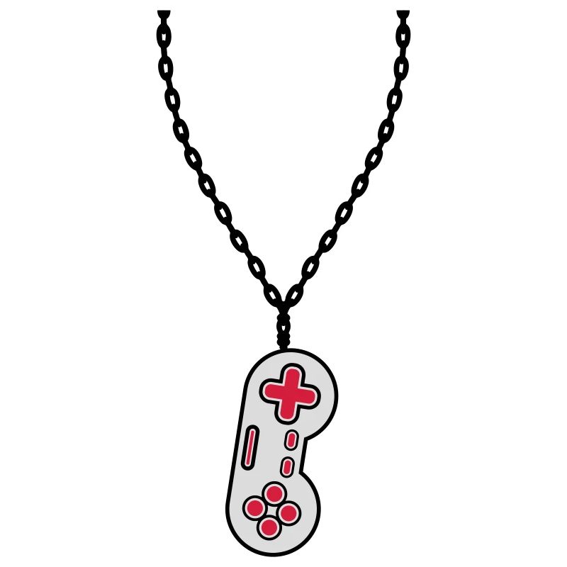 Halskette Schmuck alter Controller