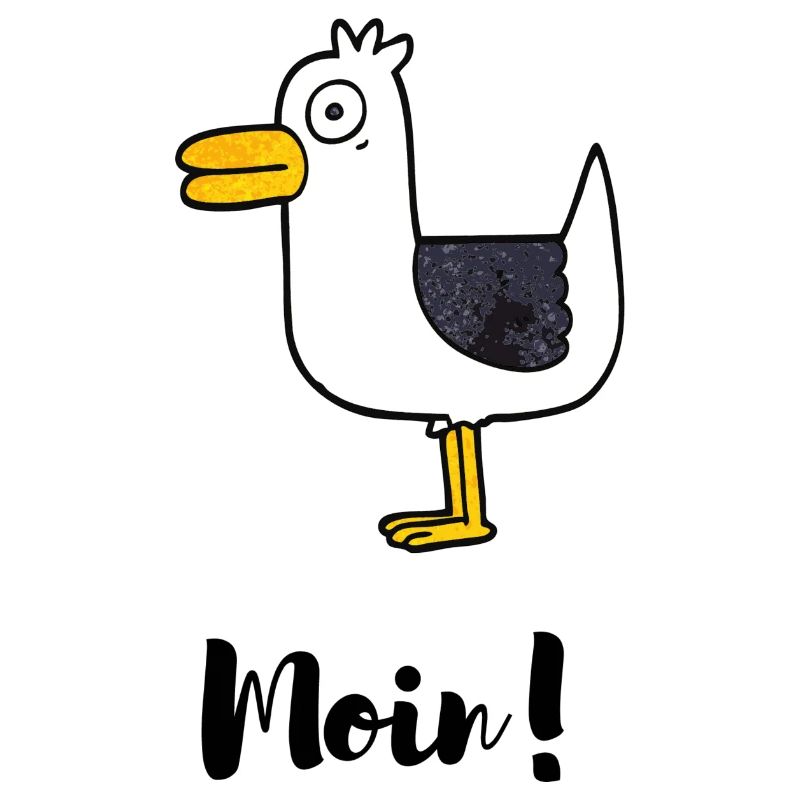 Moin mit Möwe