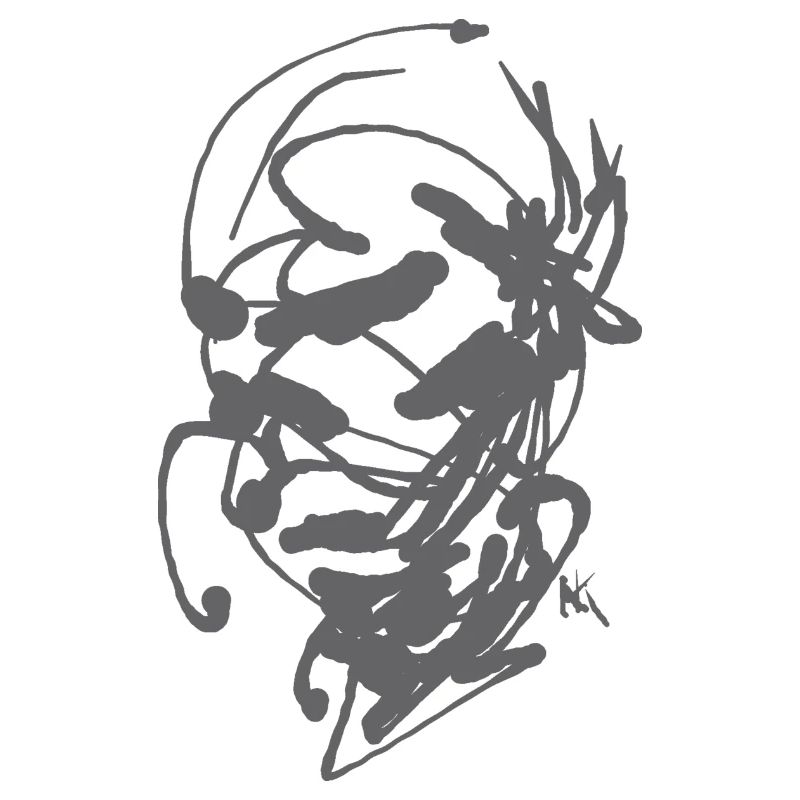 Samurai Abstrakt