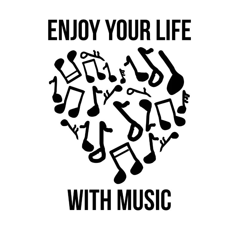 Music Love Musical Notes Gift Gift Idea Gift