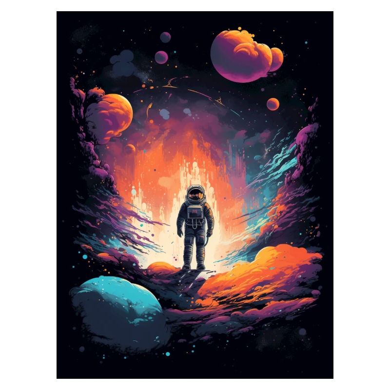 Astronaute de sortie dans l’espace