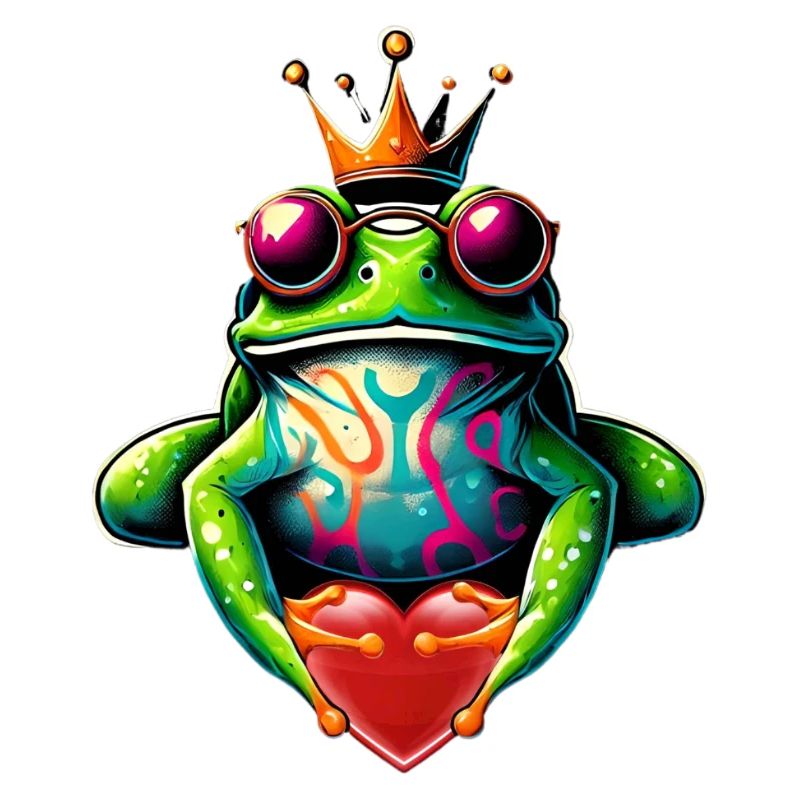 Herz Frosch