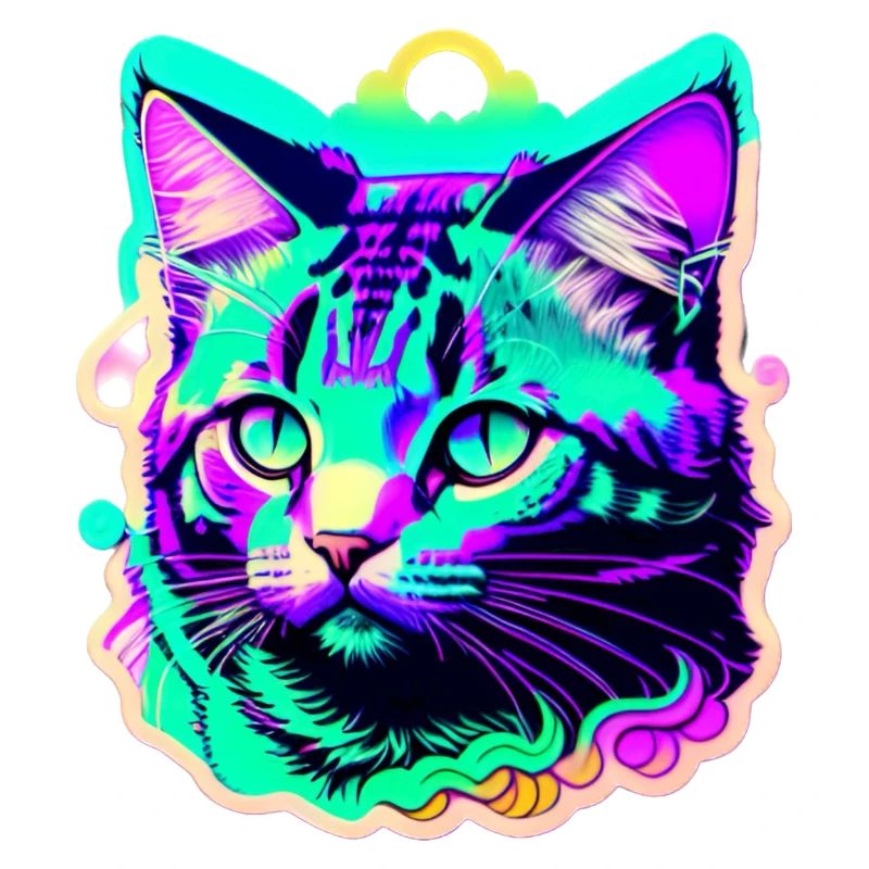bunte Katze