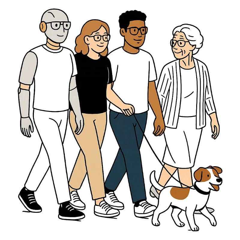 Oma Karin mit Familie
