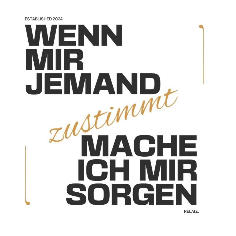 Ironisches Statement