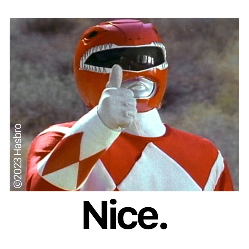 Power Rangers Rouge Ranger Nice