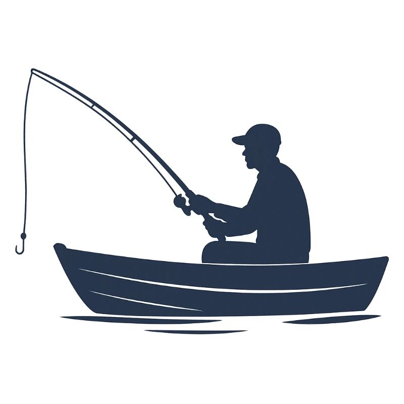 Fishing: peace, nature and playing with fish