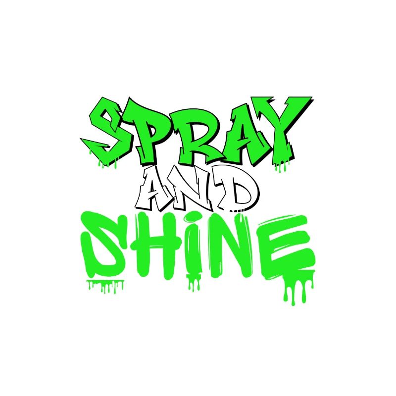 Spray and Shine Graffiti-Krone
