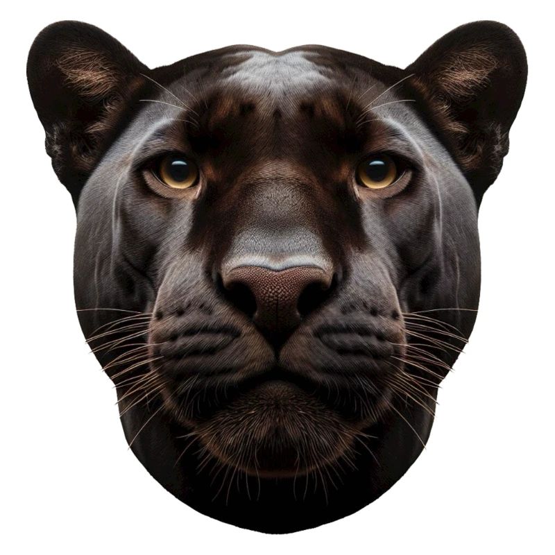 Ein fokussierter Panther