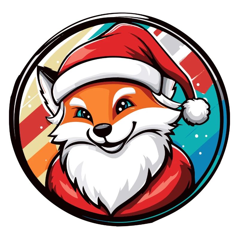 Fuchs Weihnachten Christmas
