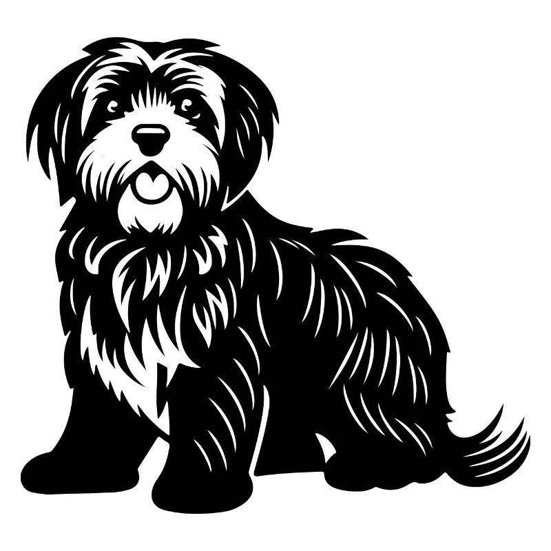 Havanese Hund Symbol