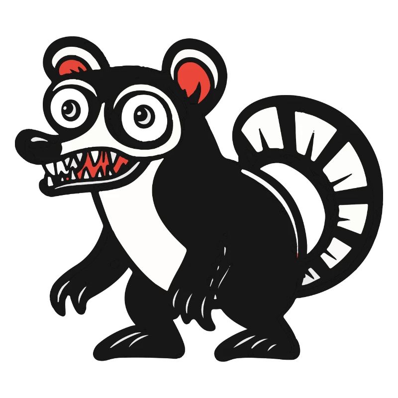 Stinktier Halloween Tier