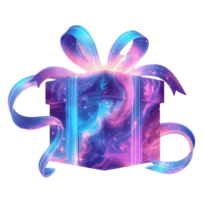 Ätherisches Galaxiegeschenk